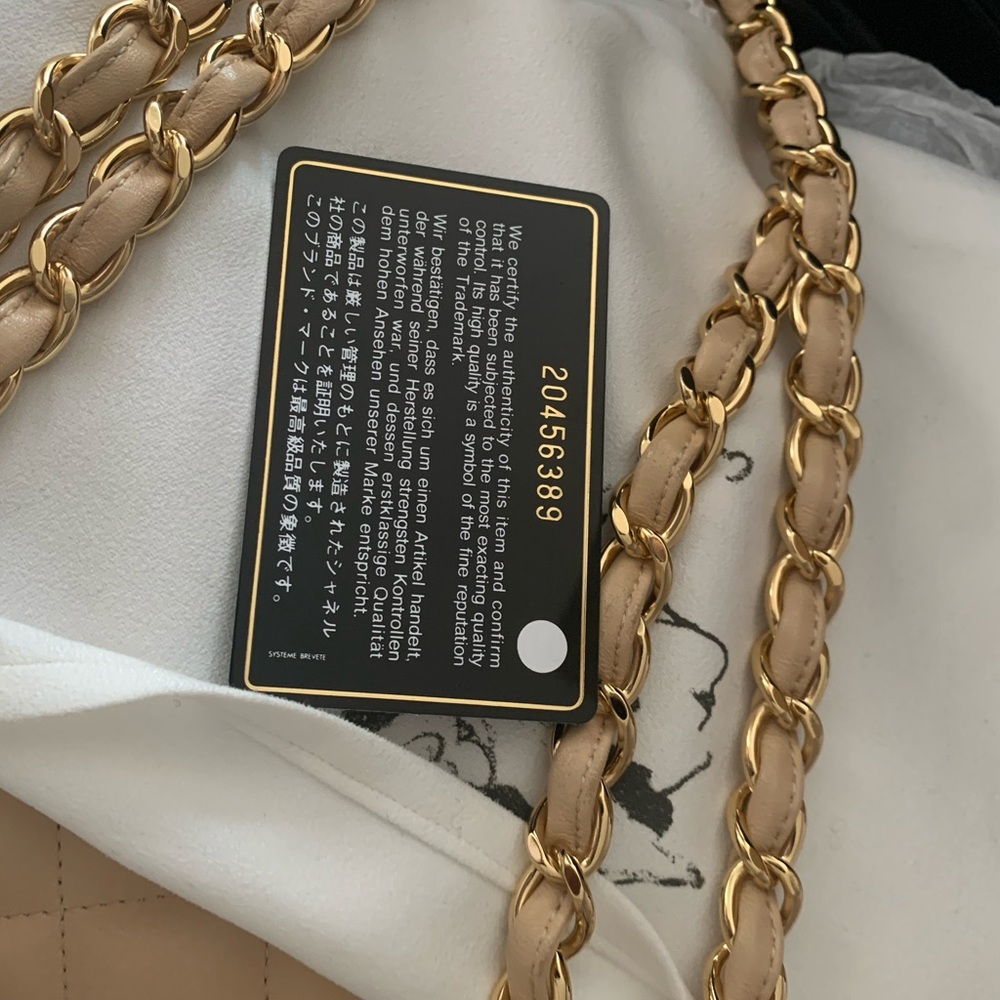CHANEL Jumbo Double Flap Beige - Picture 10 of 10